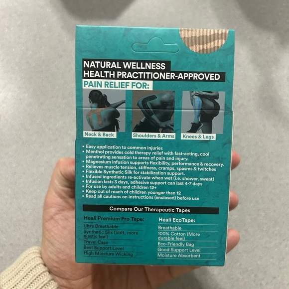 Heali Kinesiology Beige Zebra Tape - Picture 3 of 4